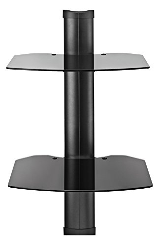 Omnimount TRIA2B Shelf Wall System, Black