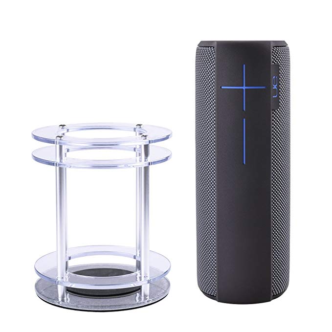 For UE MEGABOOM Speaker Stand, Acrylic Holder for UE MEGABOOM Wireless Mobile Bluetooth Speaker - Waterproof and Shockproof (Clear)