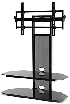 LCD/LED TV Stand for 40 to 65-Inch Flat Panel LCD TV with Universal LCD Mounting System