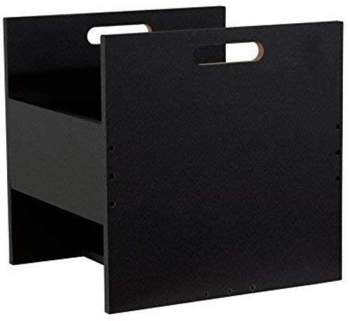 Atlantic 96636247 Record Crate Shelf, Black