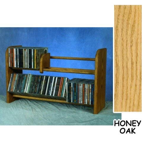 2 Row Dowel Storage Rack (Honey Oak)