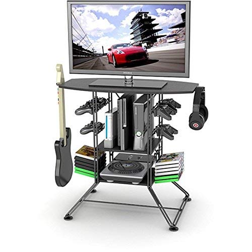 This Home Entertainment Center Is Set up to Be the Perfect TV and Gaming Station Stand with Plenty of Room for Your Game System