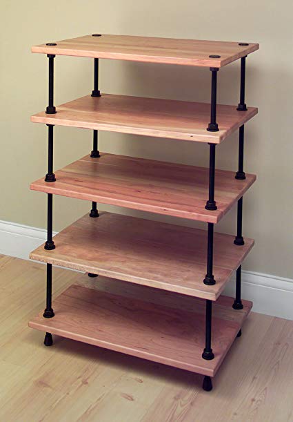 Salamander - Archetype 5.0 Three-Shelf Audio Rack - Cherry