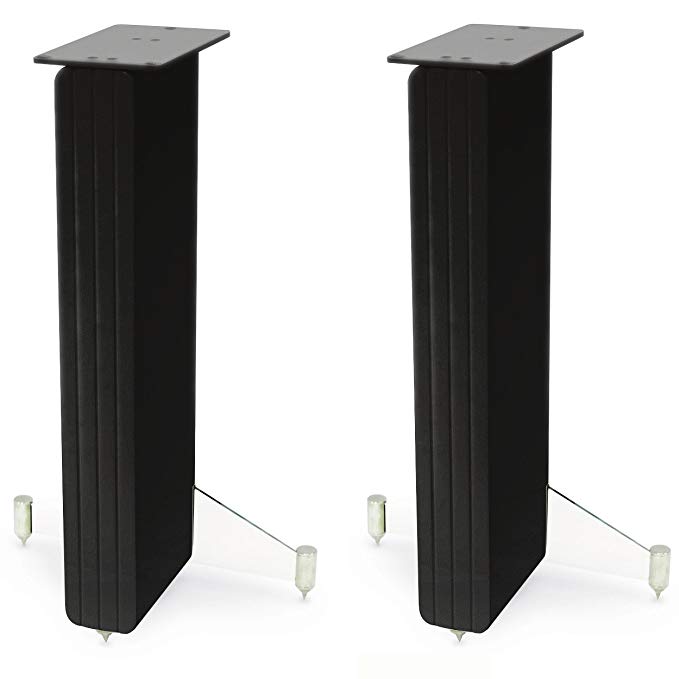 Q Acoustic Concept 20 Gloss Black Speaker Stand Pair