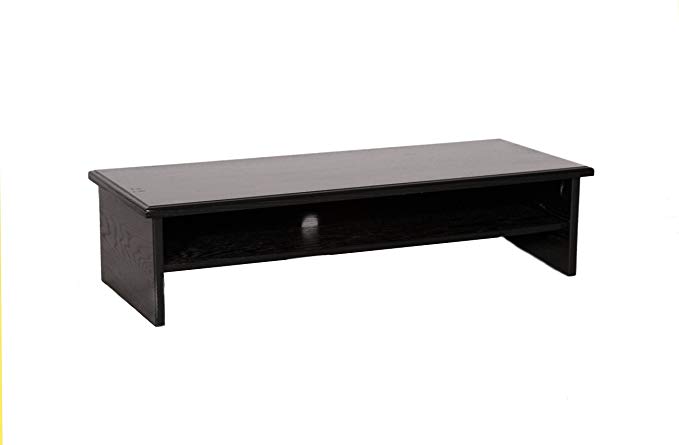 Black X-Large Triple Tier TV Riser 36x14x8 3/4