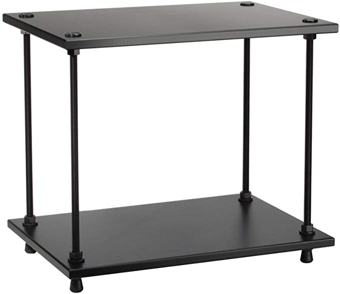 Salamander - Archetype 2.0 Two-Shelf Audio Rack - Black