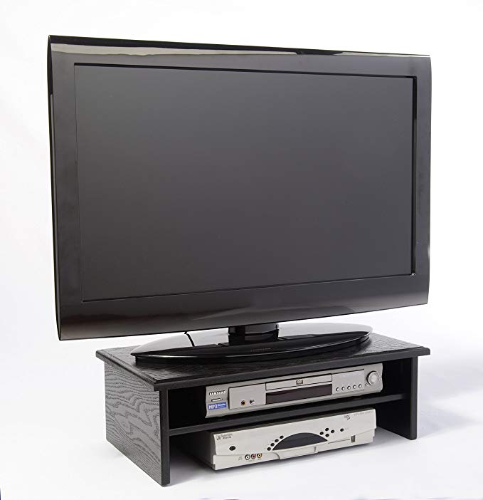 BLACK TRIPLE TIER TV RISER